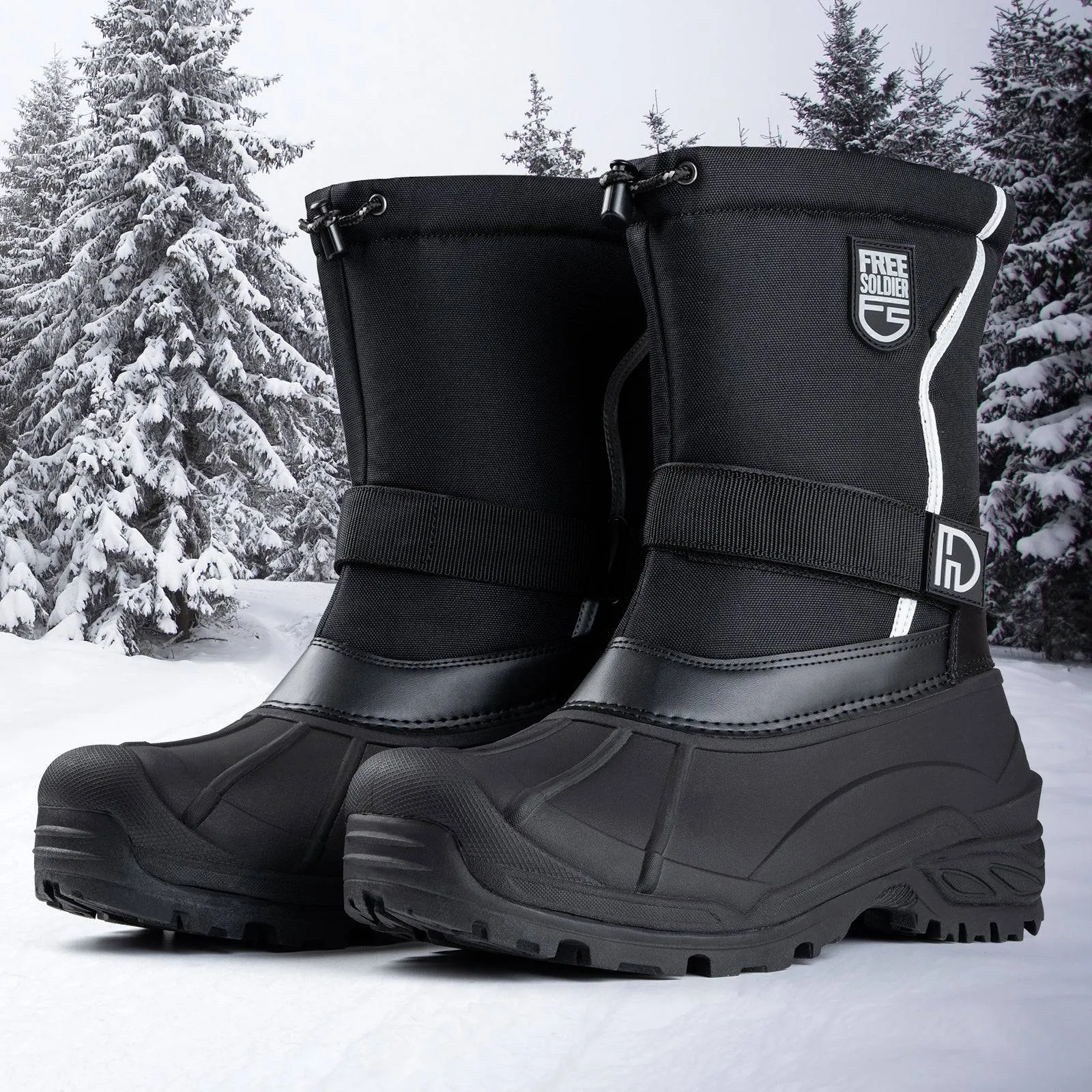 Orca Waterproof Snow Boots w/ Removable Lining