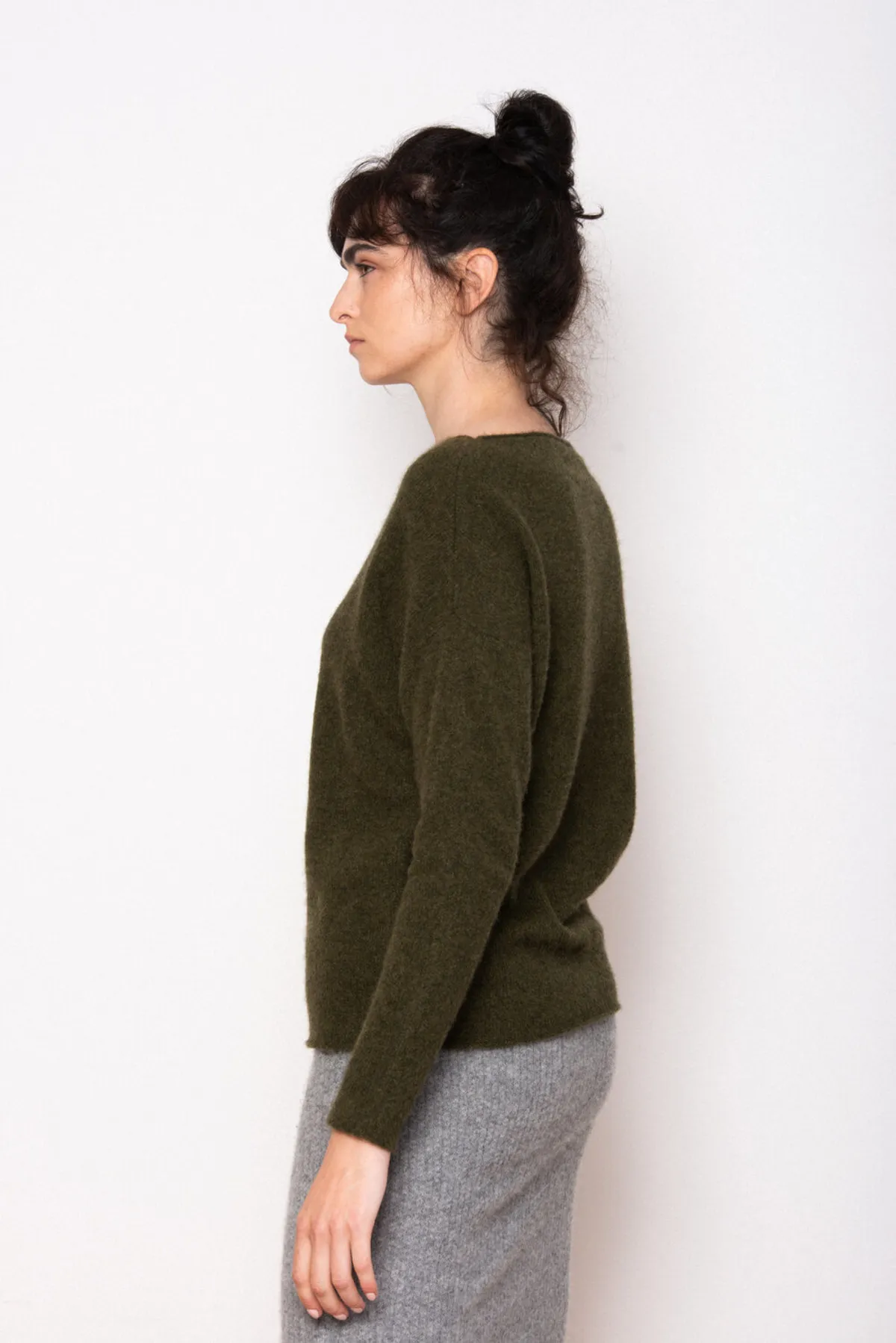 PEBBLE SWEATER  - Khaki