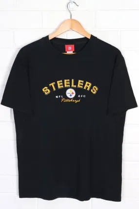 Pittsburgh Steelers Embroidered Logo T-Shirt (M-L)