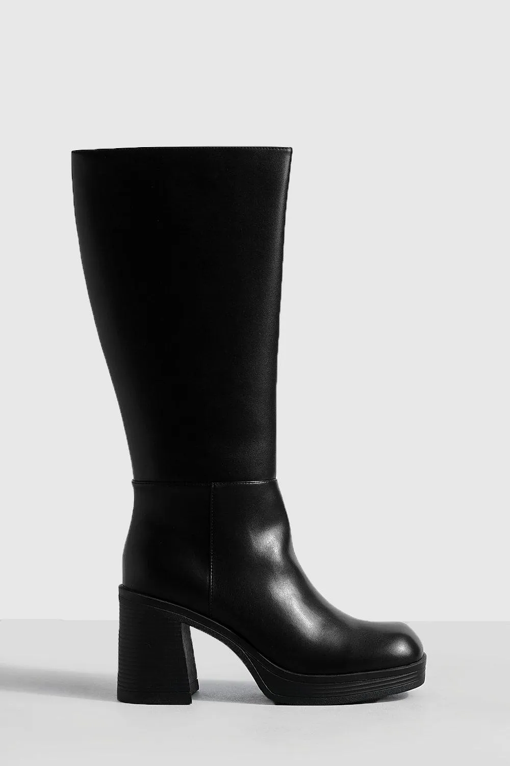 Platform Knee High Boots