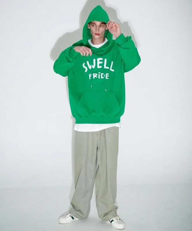 PUNCHLINE  |Street Style Oversized Logo Hoodies