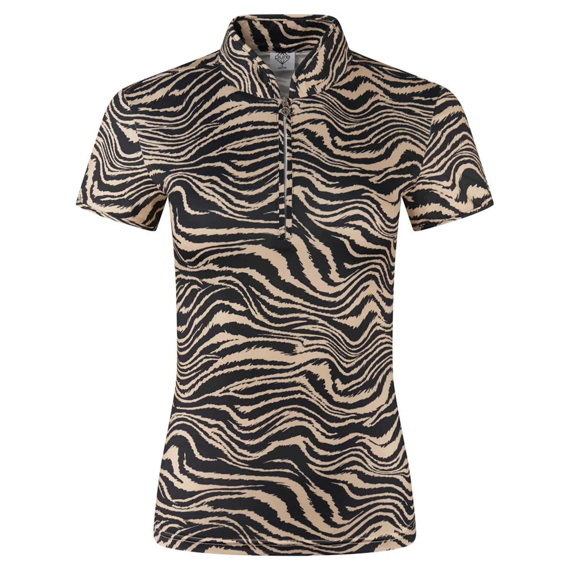 Pure Golf Bay Ladies Golf Polo Shirt Sand Safari