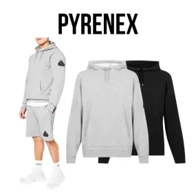 PYRENEX  |Street Style Plain Cotton Logo Hoodies & Sweatshirts