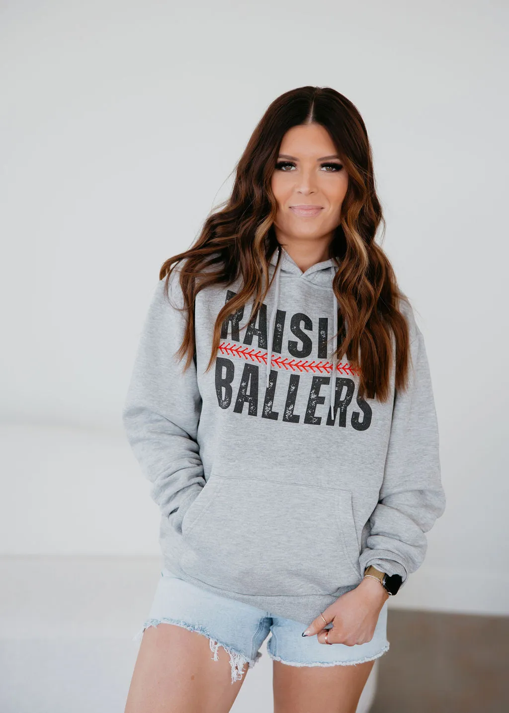 Raising Ballers Graphic Hoodie