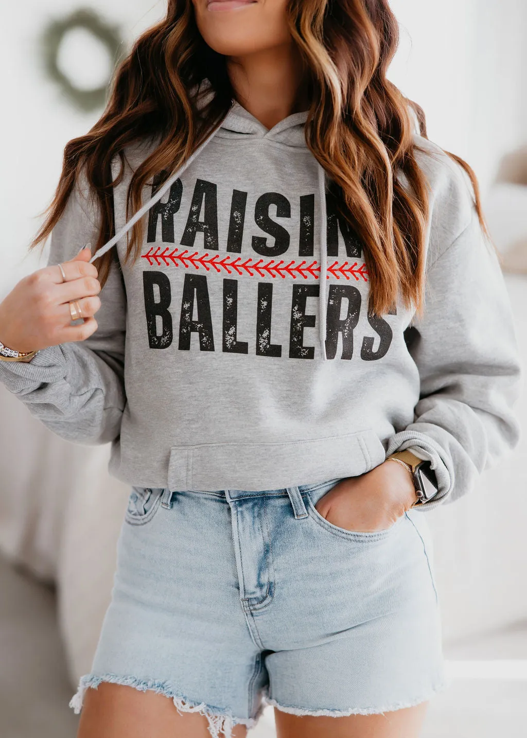 Raising Ballers Graphic Hoodie