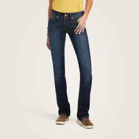 R.E.A.L. Mid Rise Octavia Straight Jean