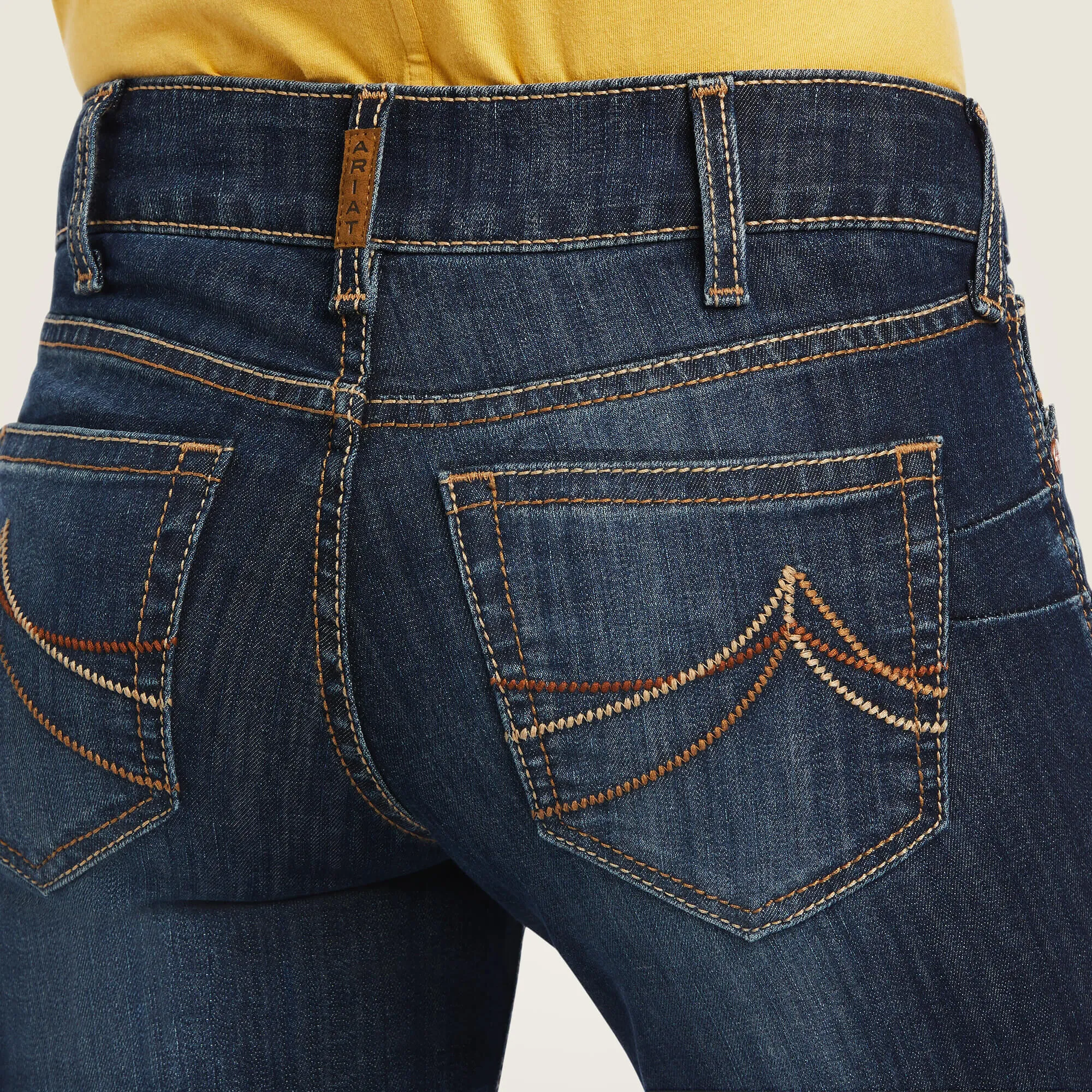 R.E.A.L. Mid Rise Octavia Straight Jean