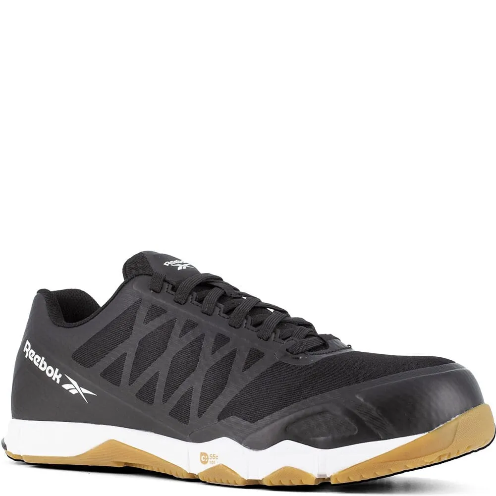 Reebok Women's Speed TR Safety Shoes - Black/Gum