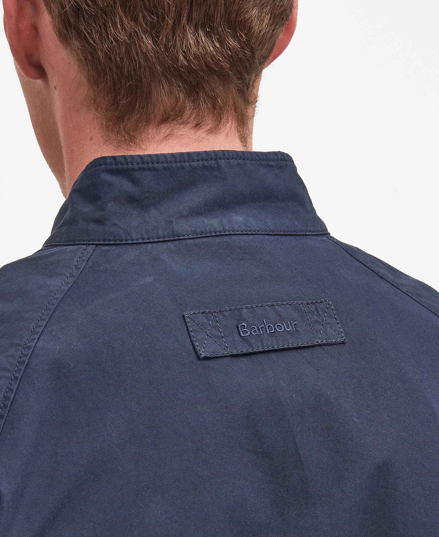 Royston Casual Harrington Jacket Navy