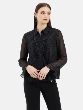 Ruffle Detail Shirt