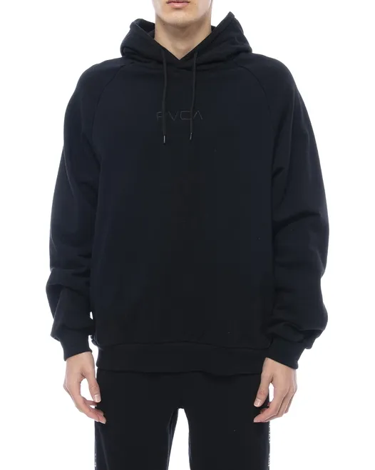 RVCA  |Unisex Long Sleeves Plain Logo Hoodies