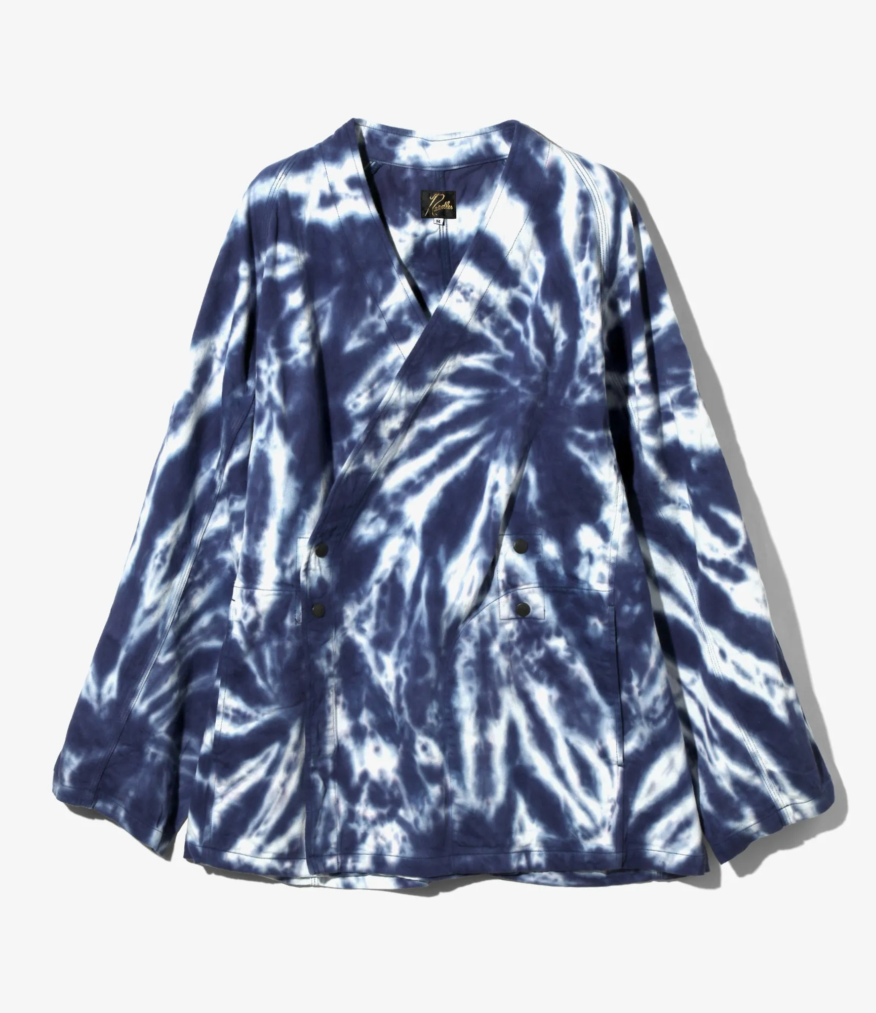 Samue Jacket – 8oz Denim / Tie Dye – Navy