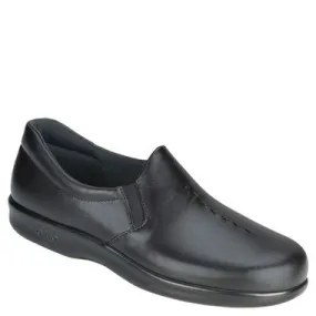 SAS VIVA Black Slip-On Loafers