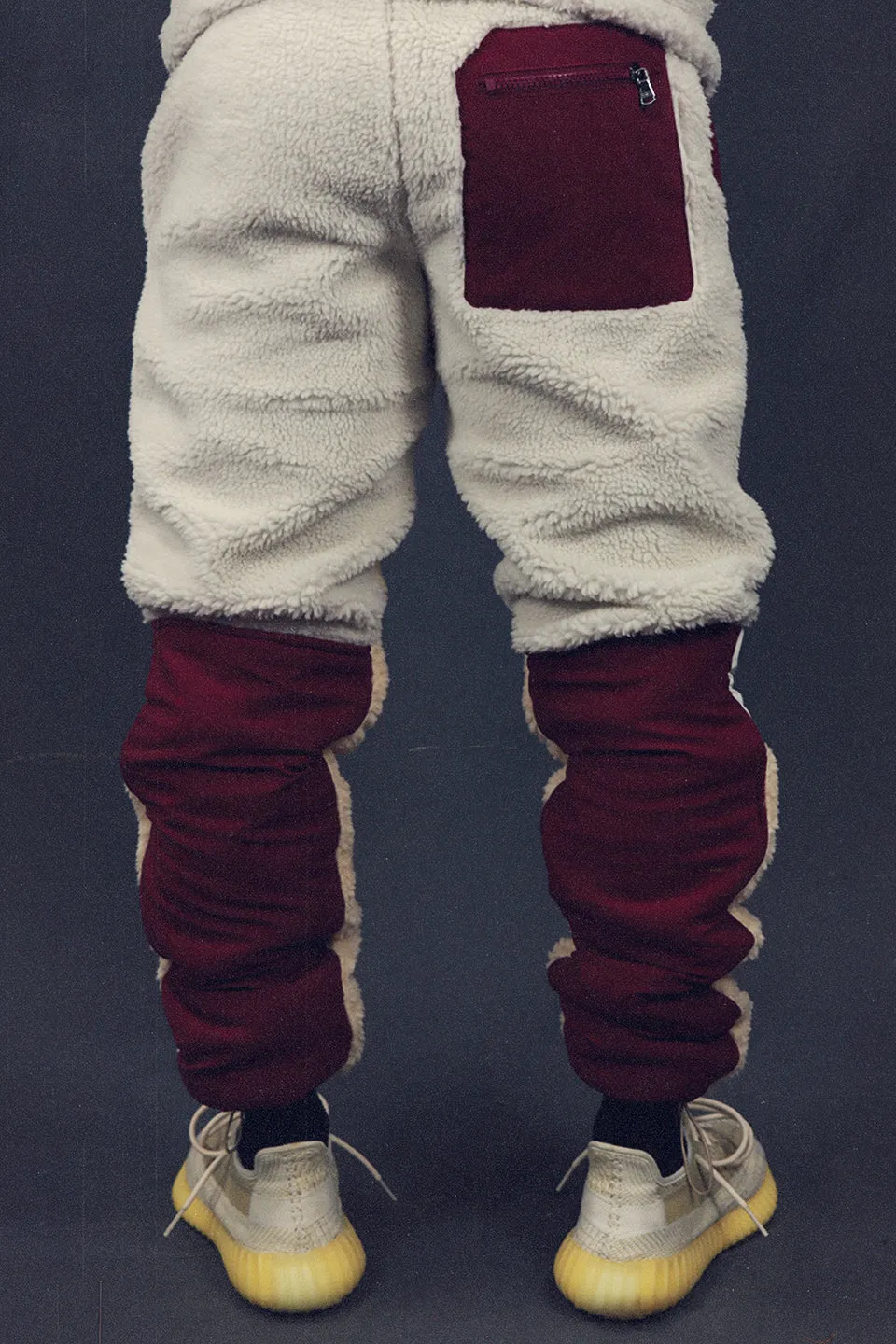 Sedimentary Sherpa Tech Pants With Zipper Pockets For Sherpa Two Piece Set To Match Sneakers