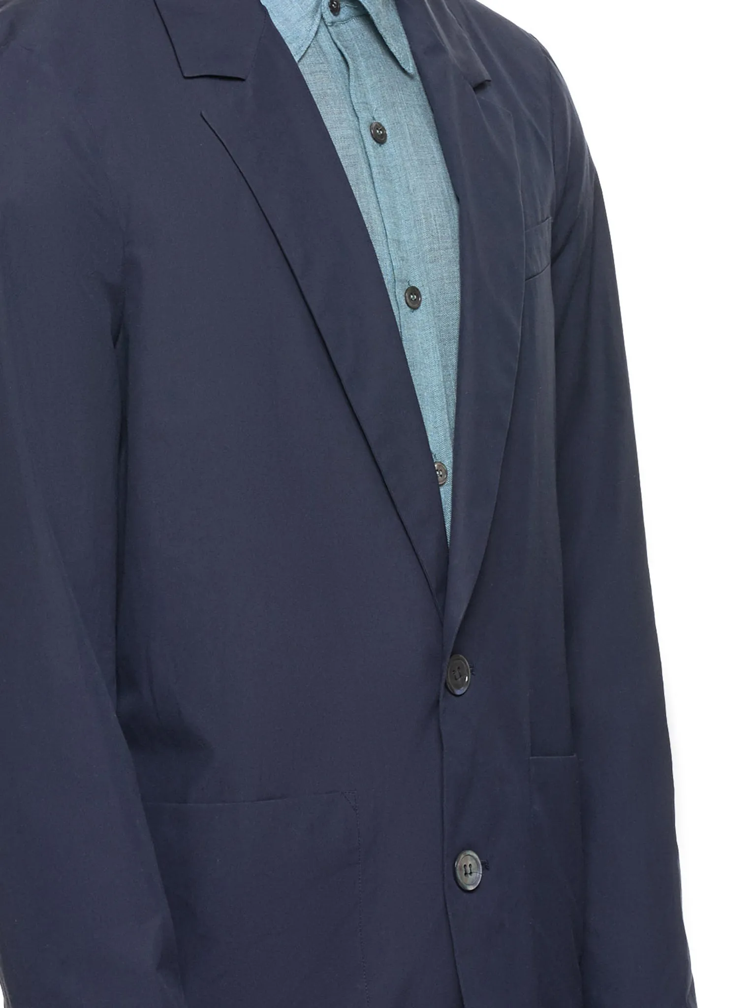 Single-Breasted Blazer (FC191-512-BLUE-CHINA)