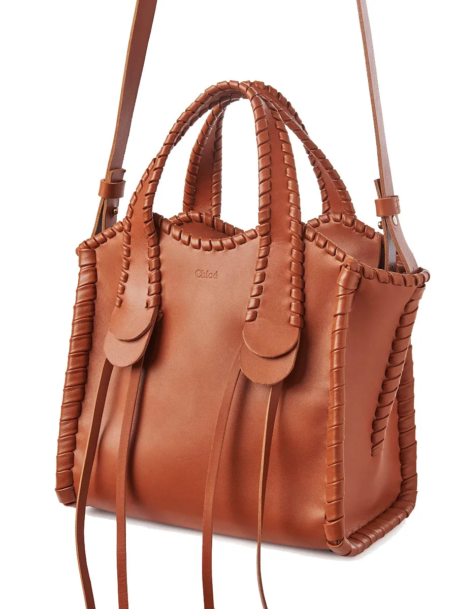 Small Mony Tote Bag in Caramel