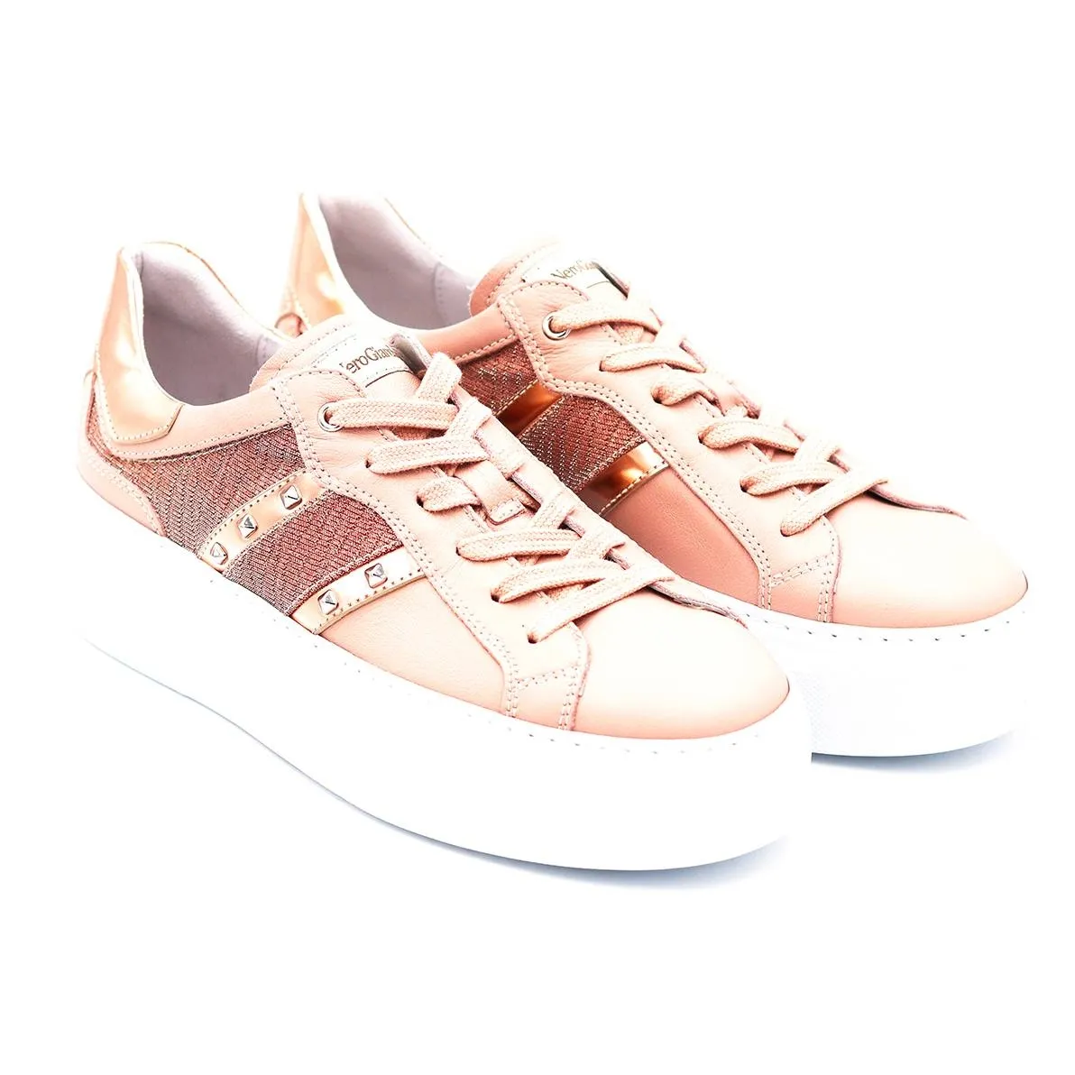 SNEAKERS NERO GIARDINI DONNA ROSA E115300D/631