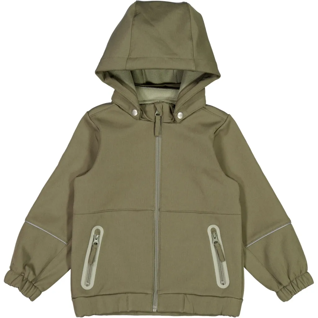 Softshell Jacket Henning - forest melange