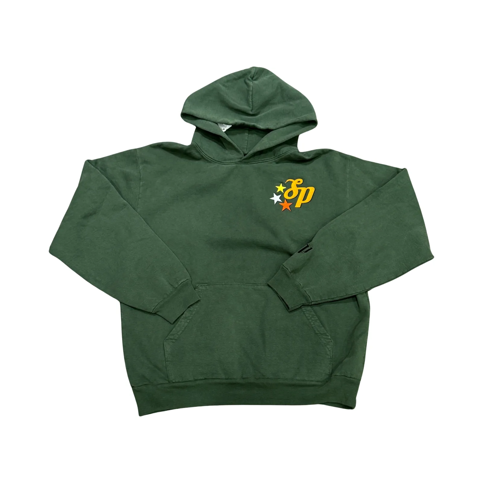 Sole Priorities Gradient Embroidered Hoodie Ivy