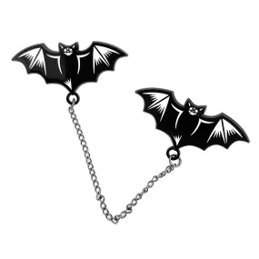 Sourpuss Nokturnal Bats Enamel Pin Set