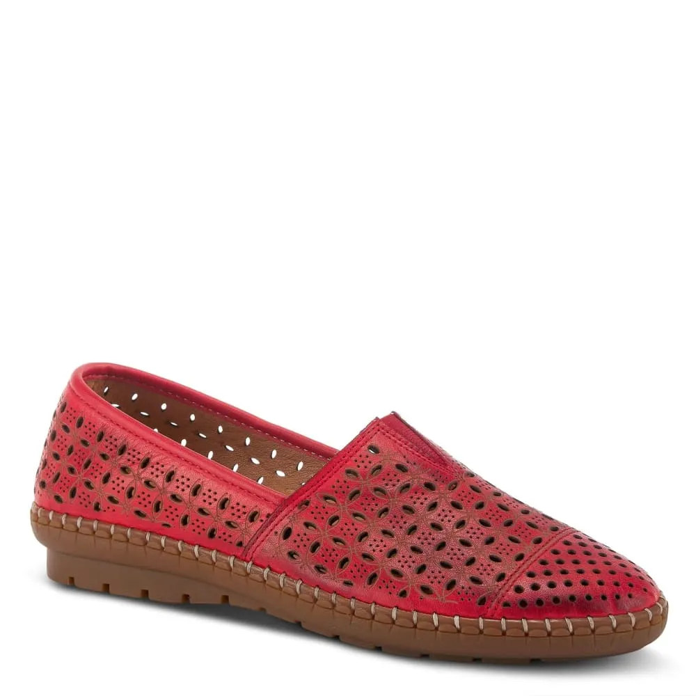 Spring Step Shoes Women's Leather Slip-On Loafers