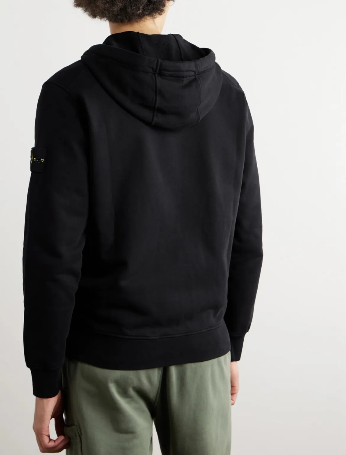 STONE ISLAND  |Street Style Plain Logo Hoodies