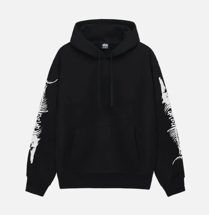 STUSSY  |Sweat Street Style Cotton Logo Skater Style Hoodies