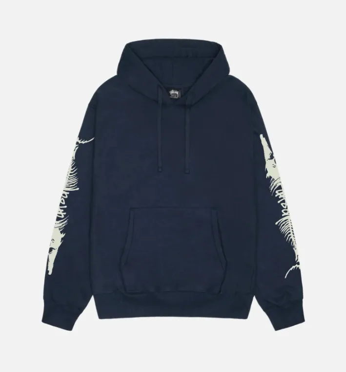 STUSSY  |Sweat Street Style Cotton Logo Skater Style Hoodies