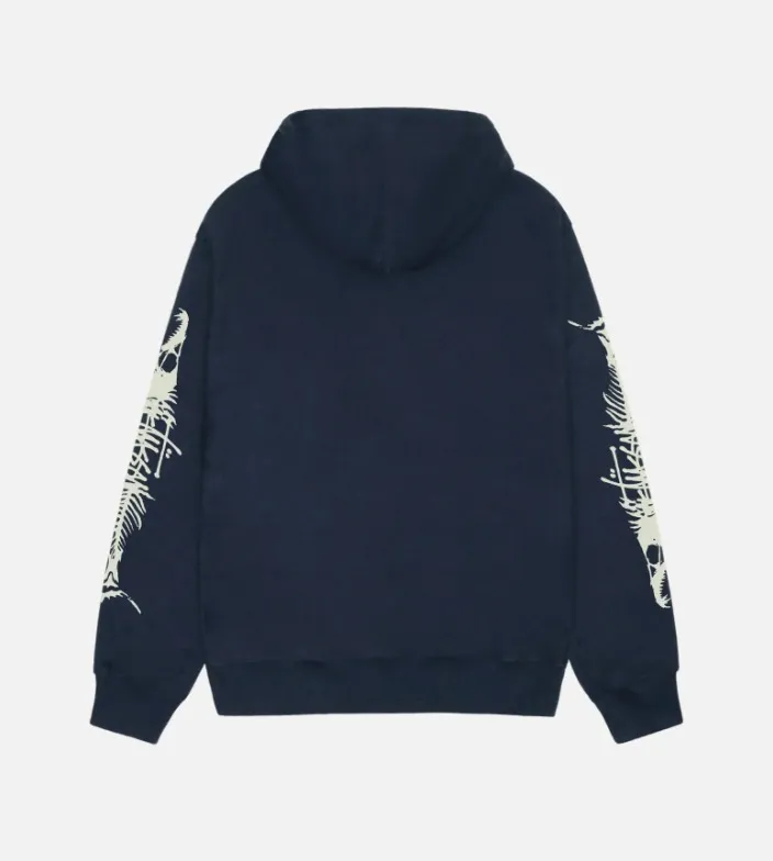 STUSSY  |Sweat Street Style Cotton Logo Skater Style Hoodies