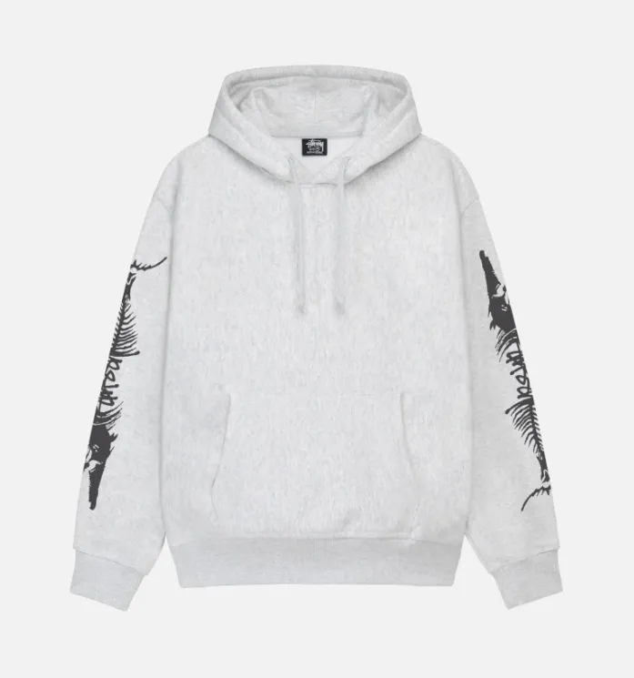 STUSSY  |Sweat Street Style Cotton Logo Skater Style Hoodies