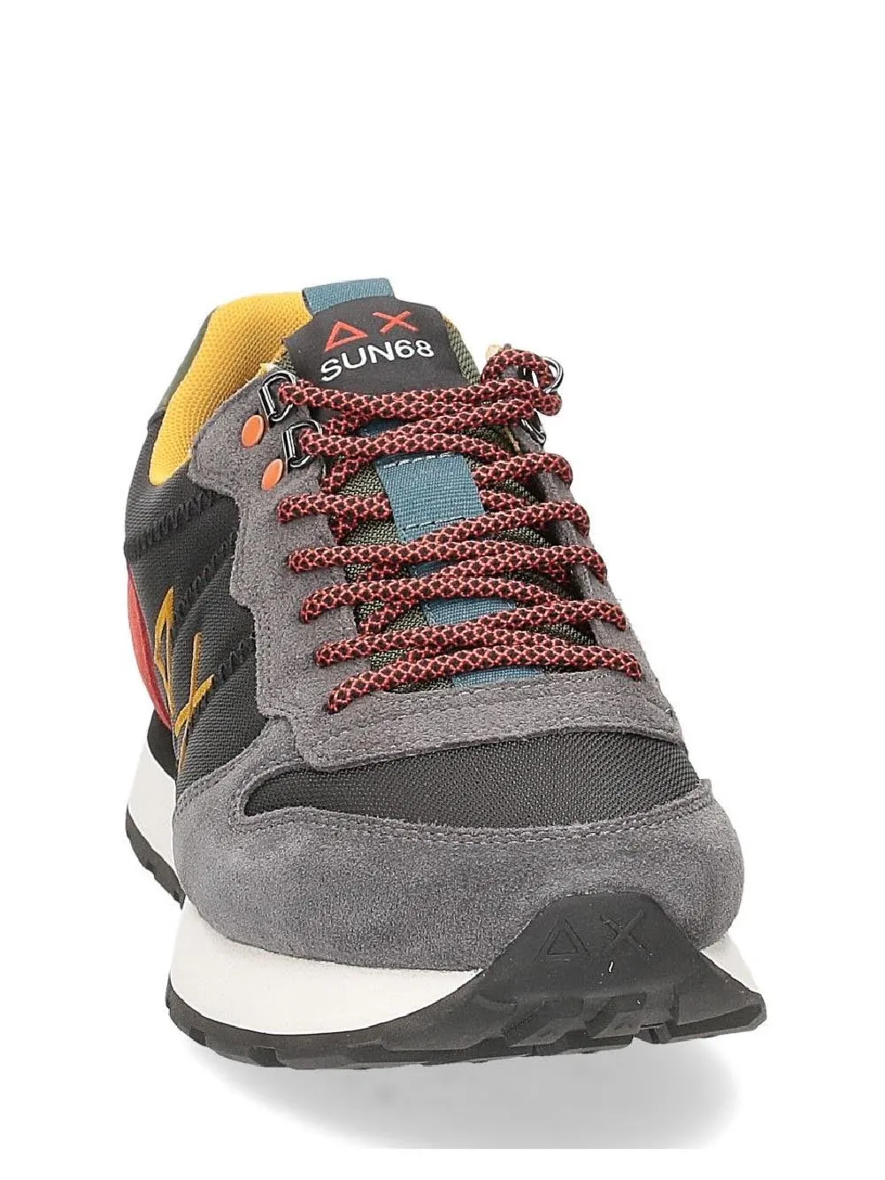 SUN68 Sneakers Uomo Z43105 Tom Goes Camping Nero/grigio