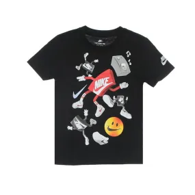 T-SHIRT BOXY Kid Black