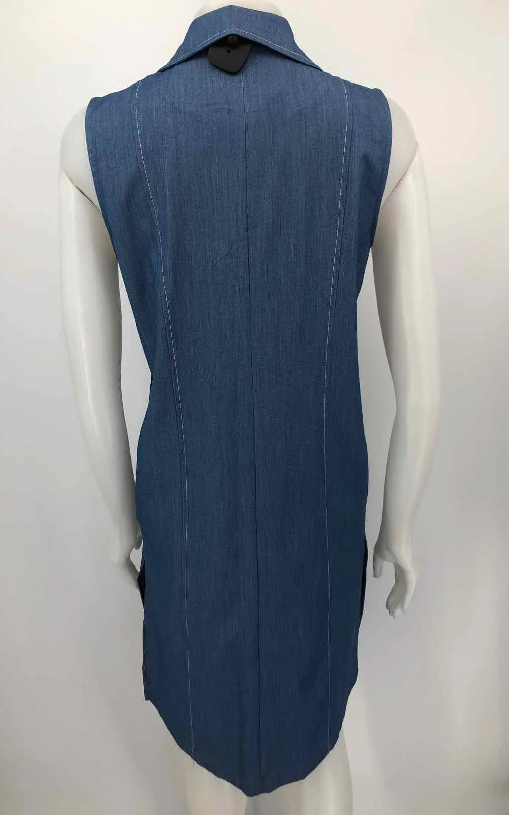 TAHARI Blue Vest Women Size MEDIUM (M) Jacket