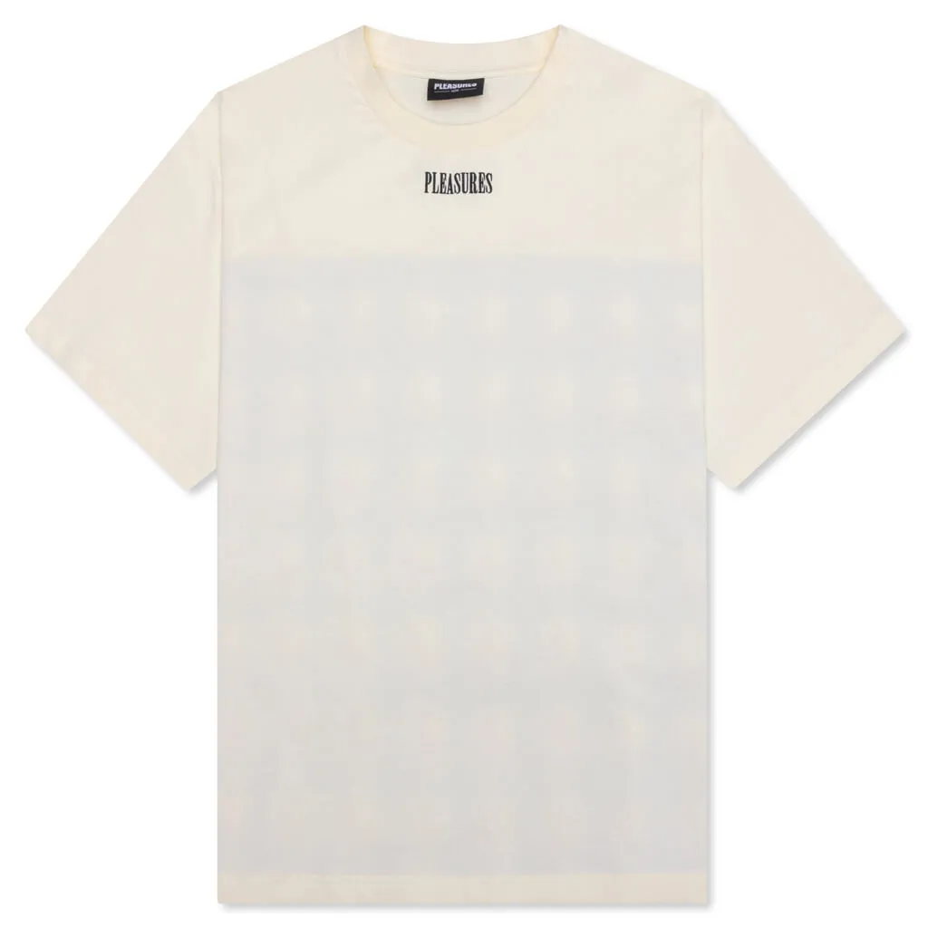 Tainted Contrast Heavyweight Shirt - Off White