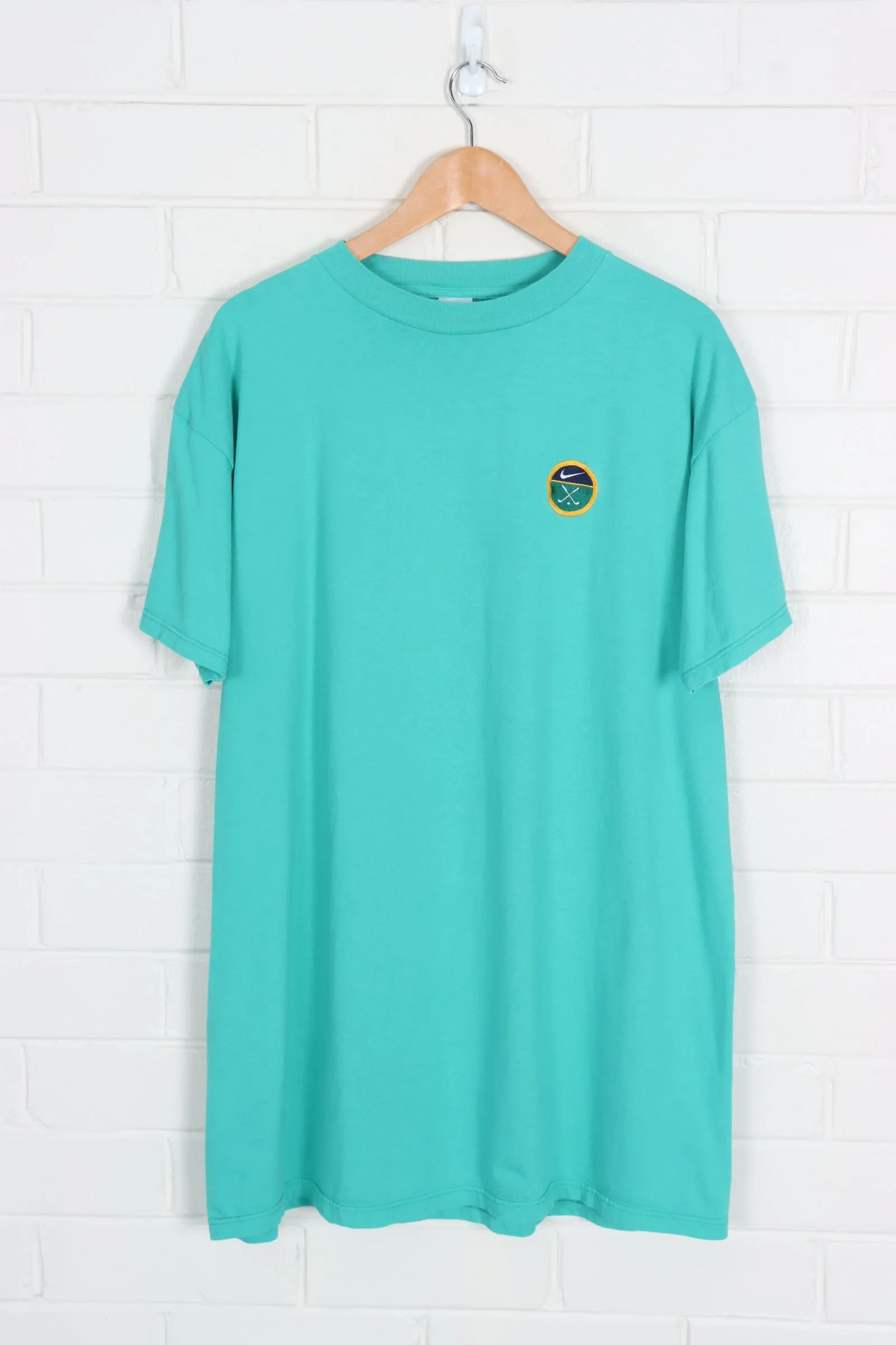 Teal NIKE Embroidered Golf Badge Tee (XL-XXL)