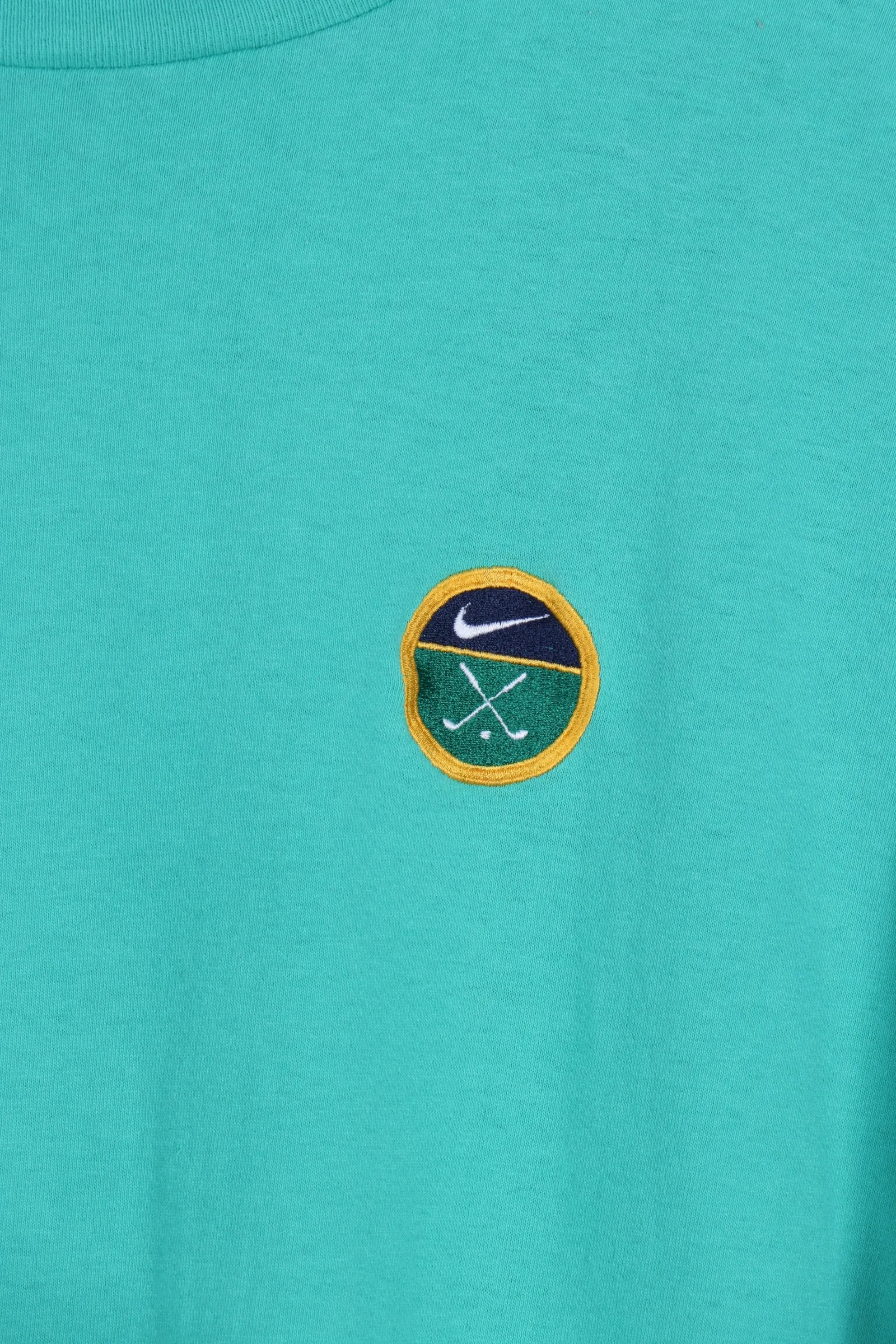 Teal NIKE Embroidered Golf Badge Tee (XL-XXL)