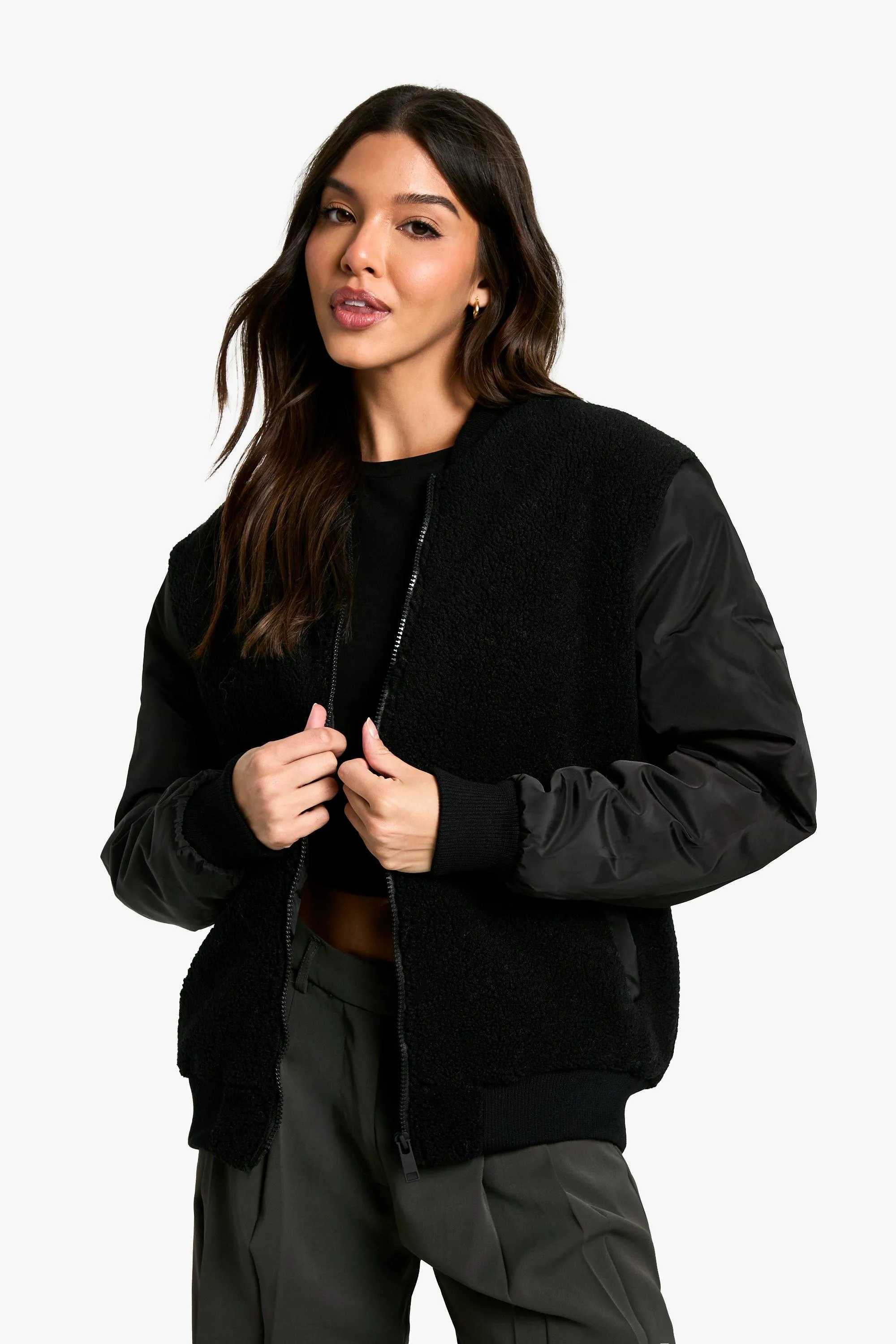 Teddy Bomber Jacket