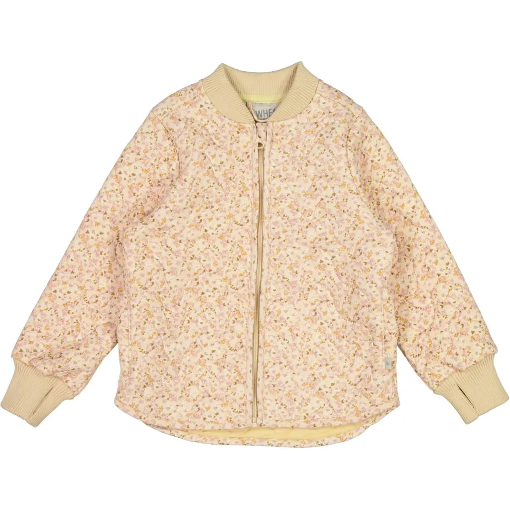 Thermo Jacket Loui LTD - soft beige flowers