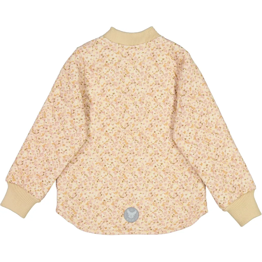 Thermo Jacket Loui LTD - soft beige flowers