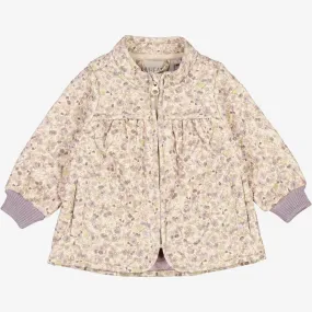 Thermo Jacket Thilde | Baby - clam flower field