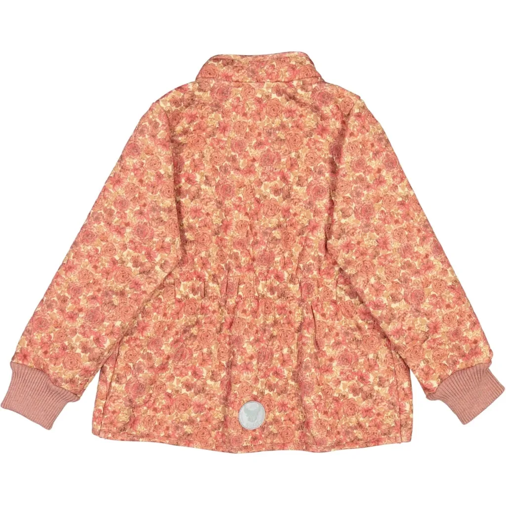 Thermo Jacket Thilde - sandstone flowers