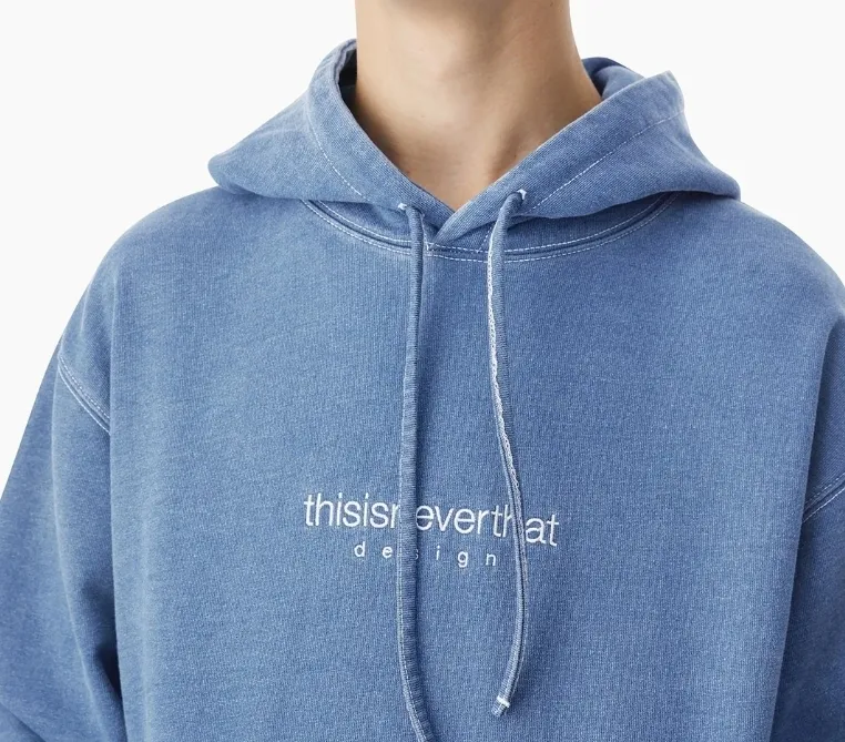 thisisneverthat  |Unisex Street Style Plain Logo Hoodies