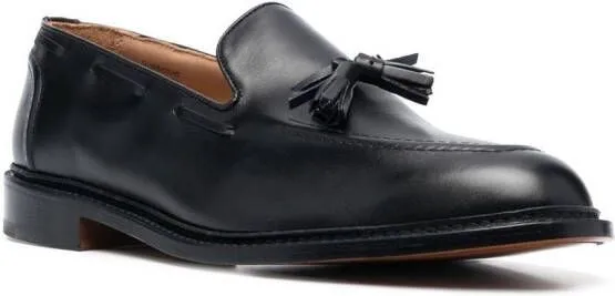 Tricker's tassel-detail slip-on loafers Black