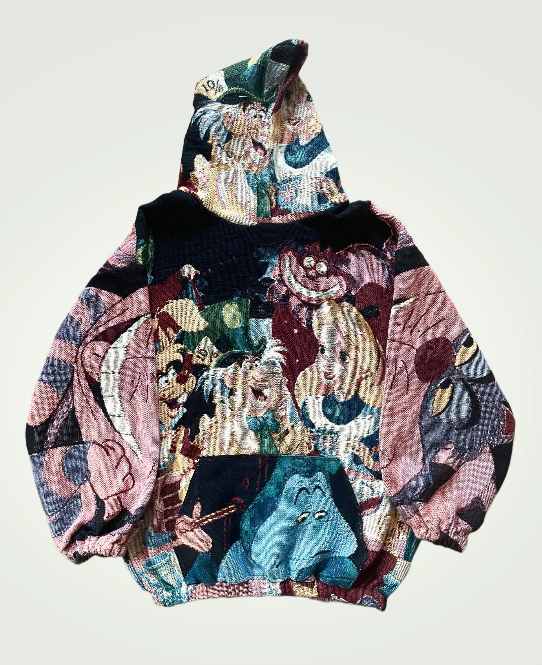 VA-AW21-198 ALICE IN WONDERLAND FULL TAPESTRY HOODIE