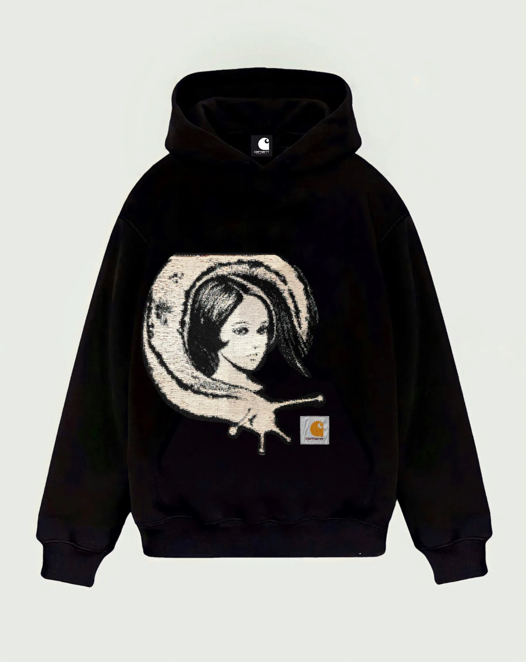 VA-AW21-218 JUNJI ITO TAPESTRY CARHARTT HOODIE