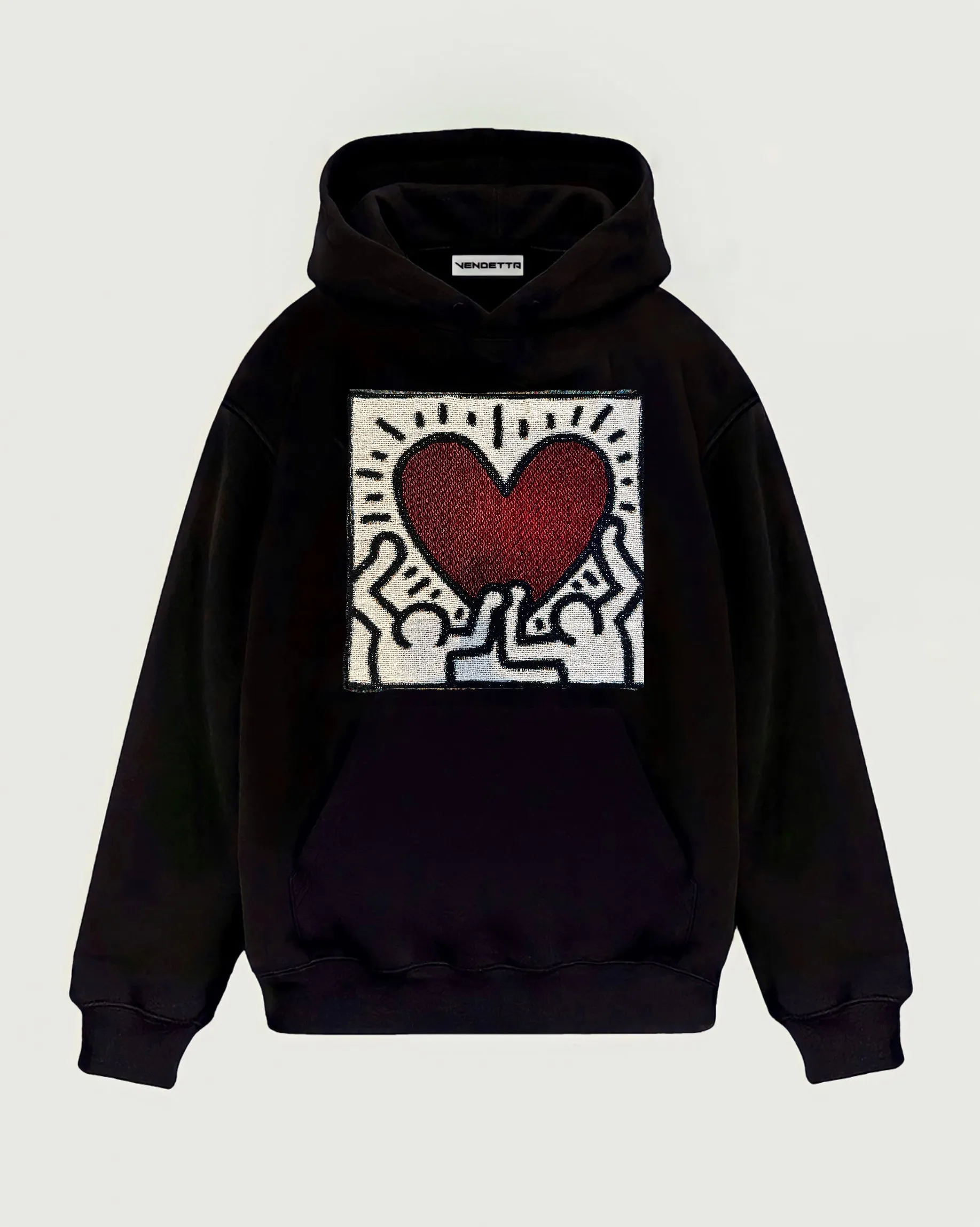 VA-AW21-244 KEITH HARING TAPESTRY HOODIE