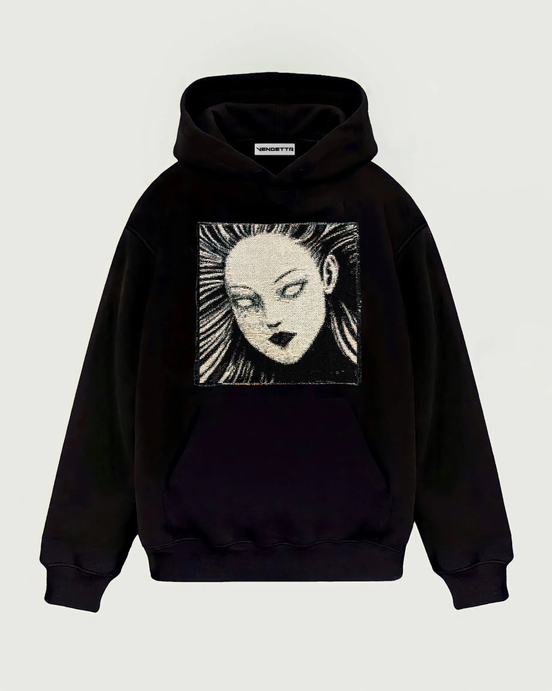 VA-AW21-252 JUNJI ITO TAPESTRY HOODIE