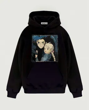 VA-AW21-254 HOWL’S MOVING CASTLE TAPESTRY HOODIE