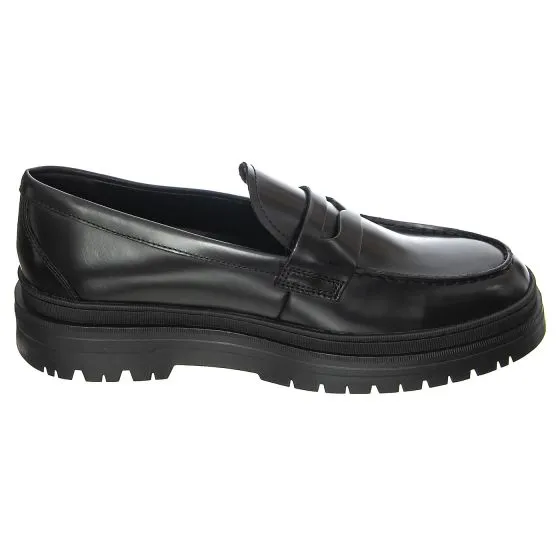 VAGABOND Mens James Black Loafer Shoes