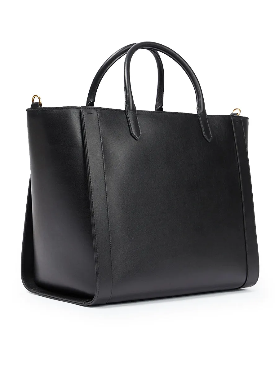 Vlogo Signature Tote Bag in Black